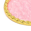 Resin Nail Art Palettes with Diamond Base Nail Mixing Palette Polish Color Mixing Plate Nail Holder ODIS-XCP0001-11-4