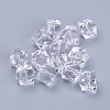 Transparent Acrylic Beads X-TACR-Q259-8mm-V01-1