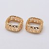 Brass Sew on Prong Settings KK-E753-02LG-14x14-1