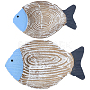 Wood Wall Decoration AJEW-WH20121-10A-1