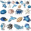 Ocean Theme Wooden Sea Animal Pendant Decorations PW-WGE3A68-01-1