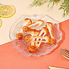 6Pcs 2 Styles PVC Model Food Bone Display Decoration AJEW-SC0004-17-5