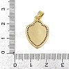 Brass Micro Pave Cubic Zirconia Pendants KK-D409-49G-04-3