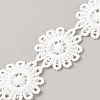 Polyester Lace Ribbon OCOR-WH0111-138B-1