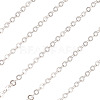 Brass Coated Iron Flat Cable Chains CH-TAC0007-01S-3