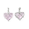Brass Micro Pave Cubic Zirconia Charms LS-KK-L208-03P-04-1