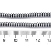 Electroplated Non-magnetic Hematite Beads Strands G-P571-B01-01E-4