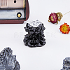 Lotus Shaped Resin Display Base Stand Holder for Crystal ODIS-WH0015-90-4