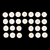 Handmade Printed Porcelain Beads PORC-T136-01C-1
