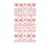 Valentine's Day 5D Love Nail Art Sticker Decals LS-MRMJ-R109-Z-D4363-01-2