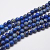 Natural Imperial Jasper Beads Strands X-G-I122-8mm-06-1