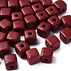 Opaque Acrylic Beads MACR-S373-141-A01-3