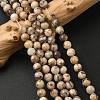 Natural Feldspar Beads Strands G-S259-26-6mm-1