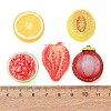 Opaque Resin Imitation Fruit Cabochons RE-CBA1212-02-2