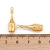 304 Stainless Steel Pendant Rhinestone Settings X-STAS-H241-36G-3