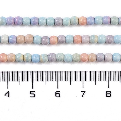 Natural Rainbow Alashan Agate Beads Strands X-G-G806-04-4mm-01-1