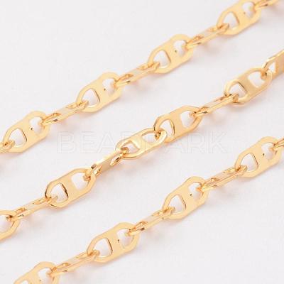 Ion Plating(IP) 304 Stainless Steel Mariner Link Chains CHS-H007-15G-1