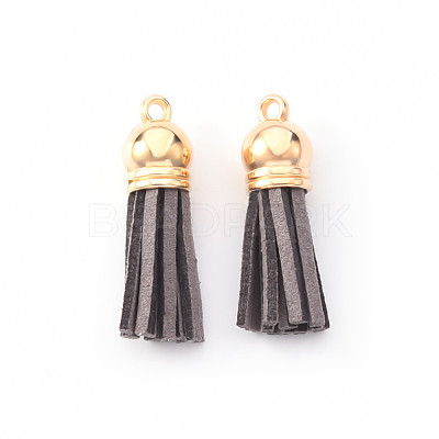Faux Suede Tassel Pendant Decorations X-FIND-R095-009LG-1