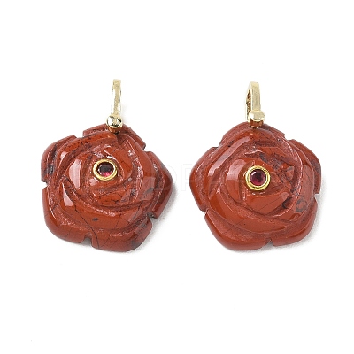 Natural Red Jasper Carved Pendants GG-CBAF4FB-01G-02-1