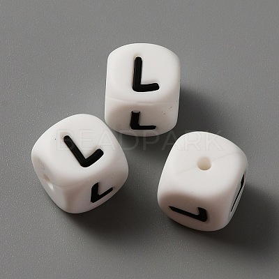 Food Grade Eco-Friendly Silicone Beads LS-SIL-WH0001-41L-1