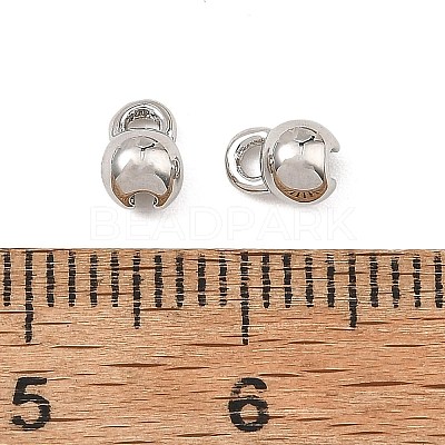 SHEGRACE Brass Bead Tips XGRQ6M790-914P-1