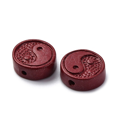 Synthetic Cinnabar Beads PW-WG87FA3-01-1