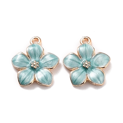 Zinc Alloy Enamel Pendants PALLOY-I124-10G-E-1