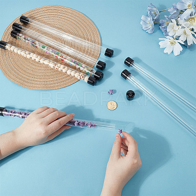 Transparent PC Plastic Bead Storage Tubes AJEW-WH0596-947A-1