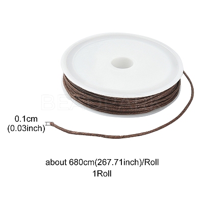 6.8M Waxed Cotton Cords YC-YW0001-03-299-1