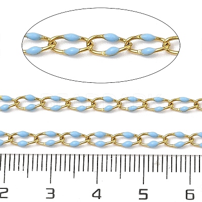 Ion Plating(IP) 304 Stainless Steel Link Chains CHS-M006-03G-03-1
