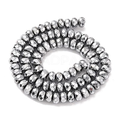 Electroplate Non-magnetic Synthetic Hematite Beads Strands G-J160-E-01-1
