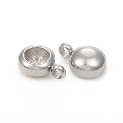 Tarnish Resistant 201 Stainless Steel Pendant Rhinestone Settings STAS-G224-27P-1