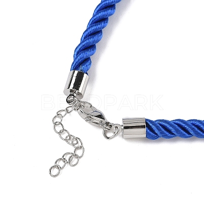 5MM Nylon Twisted Cord Necklace Making FIND-G096-01P-25-1