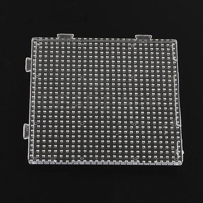 Square Pegboards for 3x2.5mm Mini Fuse Beads DIY-Q009-08-1