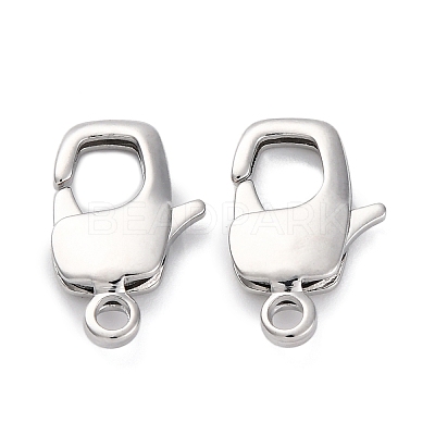 Brass Lobster Claw Clasps KK-H513-01A-P-1