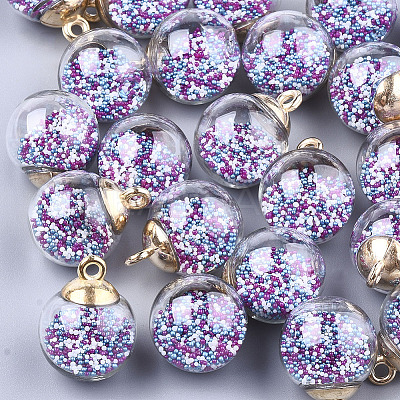 Glass Ball Pendants X-GLAA-T003-03A-1