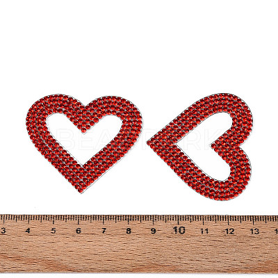 Heart Hotfix Rhinestone DIY-T004-01A-1