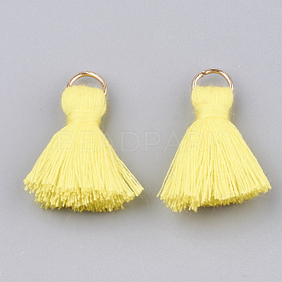 Polycotton(Polyester Cotton) Tassel Pendant Decorations FIND-S280-14-1