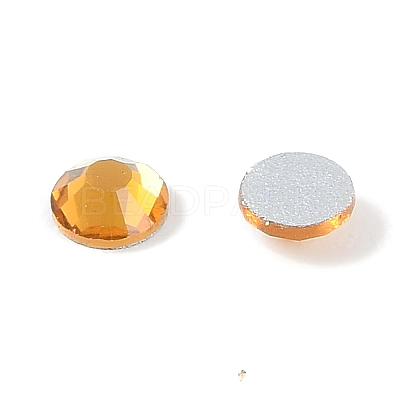 Faceted Glass Flat Back Rhinestone for Nail Art X-RGLA-C002-SS10-203-1