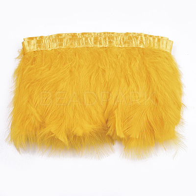 Turkey Feather Fringe Trimming FIND-T037-03K-1