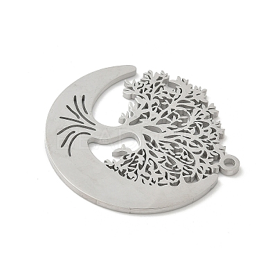 304 Stainless Steel Pendants STAS-V016-10P-1