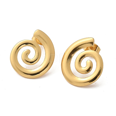 304 Stainless Steel Stud Earrings for Women EJEW-L296-007G-01-1