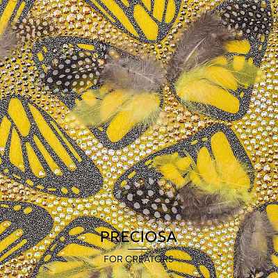 Preciosa® Crystal Hotfix Flatback Stones Y-PRC-HSS12-60230-1