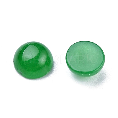 Natural Malaysia Jade Cabochons G-P393-R67-6MM-1