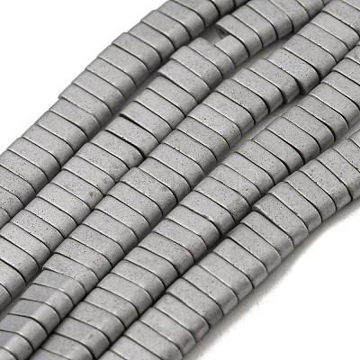 Electroplated Non-magnetic Synthetic Hematite Beads Strands G-C106-B01-08A-1