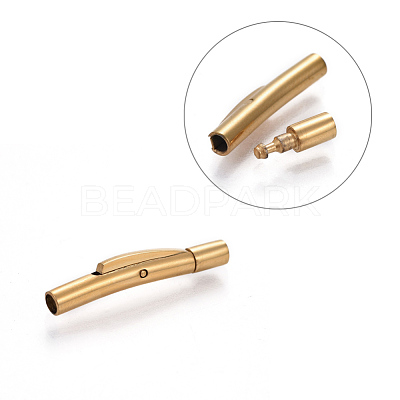 304 Stainless Steel Bayonet Clasps STAS-E473-01B-G-1