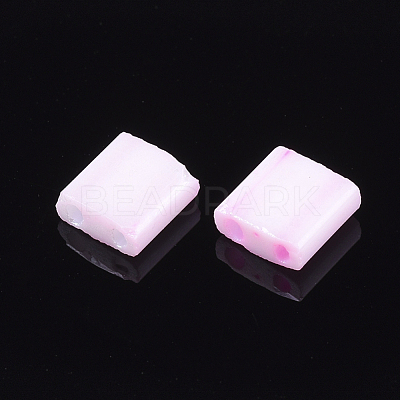 2-Hole Opaque Glass Seed Beads SEED-S023-07C-1