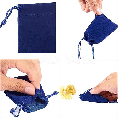 Rectangle Velvet Pouches TP-NB0001-02-1