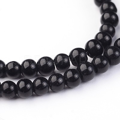 Glass Round Beads Strands GLAA-O005-A02-3mm-1