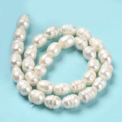 Natural Cultured Freshwater Pearl Beads Strands PEAR-E016-083-1